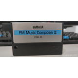 Cartucho Msx Fm Music Composer 2 - Yamaha Yrm-55 - Loose