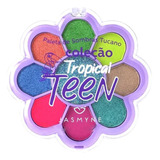 Paleta De Sombras Jasmyne Tropical Teen Tucano B 10g