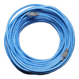 Cable De Red - 25 Metros - Dm-link - Azul- Cat6 - Utp - Rj45