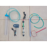 Kit Equipo Para Acuario Accesorios 