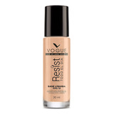 Base Líquida Vogue Resist Fps 15 Glamour X 30 Ml