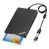 Lector De Disquetes Usb Externo De 3,5 Pulgadas Tipo A&c Flo