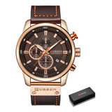 Reloj De Cuarzo Curren 8291 Luxury Para Hombre