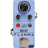 Flamma Delay Fc03 Pedal Mini Para Guitarra Eléctrica