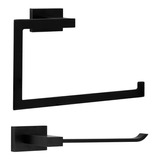 Kit De Acessórios Para Lavabo Top - Mondrian Preto