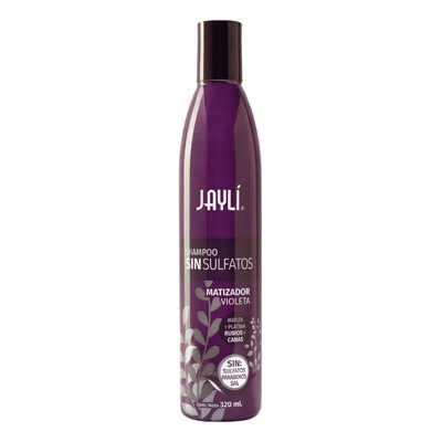 Shampoo Matizador Morado Sin Sal Sin Sulfatos Jayli 320 Ml | MercadoLibre