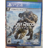 Tom Clancy's Ghost Recon Breakpoint Ps4 Juego Fisico Cd