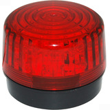 Estrobo Rojo Ultra Potente Exterior 12/24vdc Pam-led2 Paamon