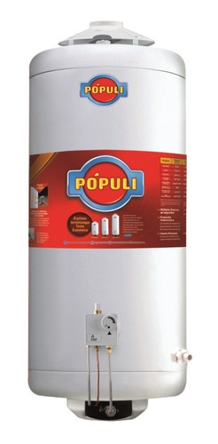 Termotanque Ecotermo Populi 70 Litros A Gas Natural Gtia 1 A