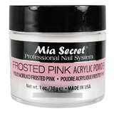 Polimero Frosted Pink Uñas Acrilicas Mia Secret 30g Estylosa