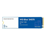 Disco De Estado Ssd 2tb Western Digital Sn570 M.2 Azul