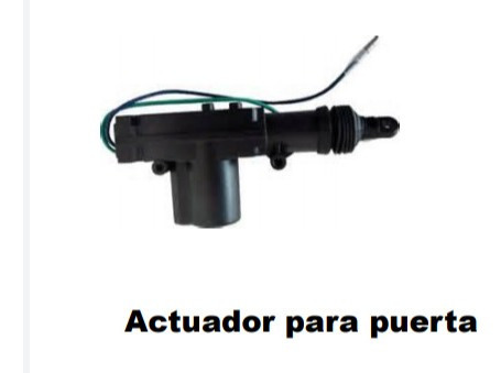 4 Actuador-motor Seguro Electrico Universal Para Puerta 12v