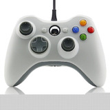 Control Generico Compatible Con Xbox 360 Alambrico Blanco