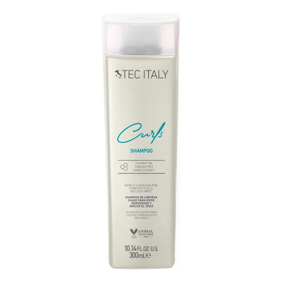 Tec Italy Curls Shampoo Limpieza Suave Antifrizz Rizos 300ml | Envío gratis