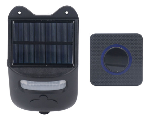 Timbre Solar Con Sensor De Movimiento Inalámbrico Infrarrojo