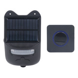 Timbre Solar Con Sensor De Movimiento Inalámbrico Infrarrojo