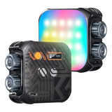  Luces Led Para Fotografía Portátil, Rgb Compatible Con Cáma