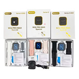 Combo Smartwatch W26 + 2 Pulzos + Audífonos Inalambricos