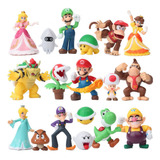 18pcs Super Mario Bros 2nd Generation Figura Juguete Regalo