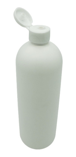 Botella Boston Blanca 500ml Con Fliptop (10 Pza)