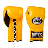 Guantes Cleto Reyes Amarillo Con Agujeta 16 Oz