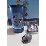 Lote Mini Casco Ridel Pocket Vaso Pepsi 2023 Dallas Cowboys