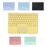 Teclado + Mouse Touchpad Bluetooth Para Pc Tablet Celular Tv