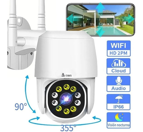 Câmara De Segurança Hd Completo Wifi Ip 720p