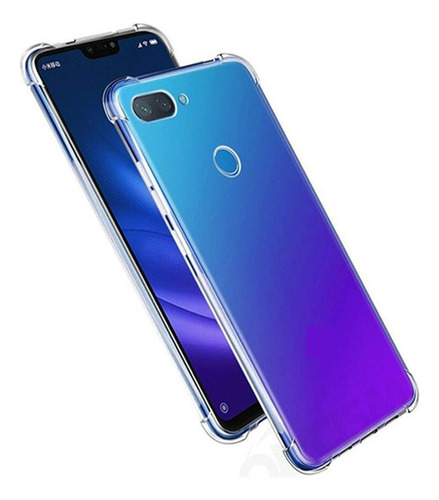 Funda Transparente + Film Frontal Para Redmi Note 7 7s 7 Pro