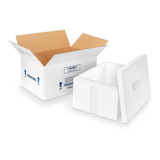 Kit De Cajas Con Espuma Aislante - 64x42x30cm