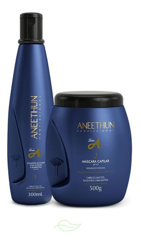 Shampoo E Máscara Aneethun Linha A