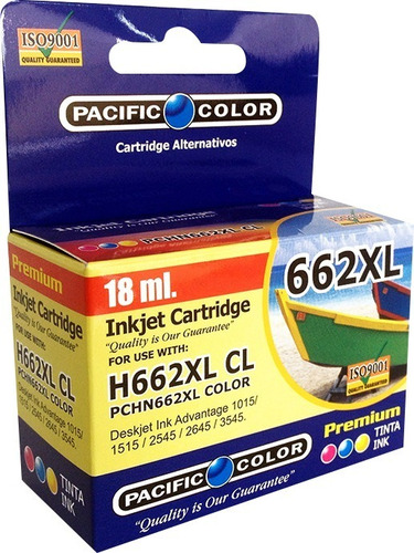 Cartucho Alternativo  H 662xl Color/ 01-pchn662xl Color