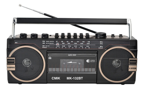 Cmik Radio Cassette Chettoblaster Back To The 80 Mk-132 Bt 
