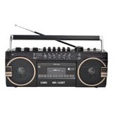 Cmik Radio Cassette Chettoblaster Back To The 80 Mk-132 Bt 