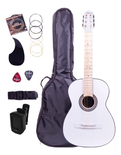 Guitarra Acústica Infantil 3/4, Kit Accesorios Y Afinador