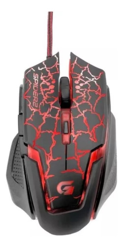 Mouse Luxo Gamer Para Pc Jogo Fortrek New Spider 3200dpi