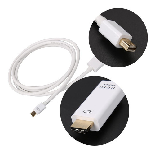 Cable 1.8m Adaptador Thunderbolt Mini Displayport A Hdmi