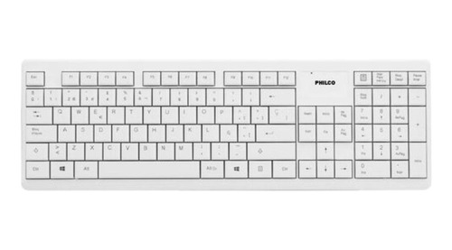 Combo Inalámbrico Mouse + Teclado Spt6314 Blanco.