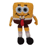 Muñeco De Bob Esponja Tejido A Crochet