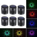 Luces Solares Rgb 6 Pack Impermeables Para Jardín Patio Cerc