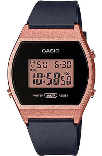 Relógio Casio Feminino Ref: Lw-204-1adf Vintage Rosé