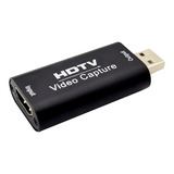 Capturadora De Video Y Audio Hdmi A Usb Full Hd 1080p