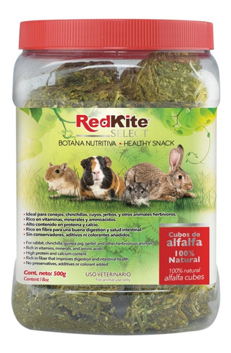 Cubos De Alfalfa Heno Para Conejos Cuyo Hamster 100% Natural