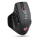 Redragon M811 Pro Ratón Inalámbrico Juegos Mmo, 15 Botones Y