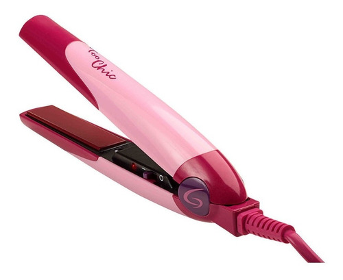 Planchita De Pelo Mini Ga.ma Italy Midi Too Chic Rosa 110v/240v