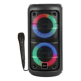 Parlante Karaoke Bluetooth  + Mic Colorfeel Bass / Mlab 9101