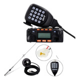 Radio 8900 Kt Dual Band Vhf Uhf Base  Movel+antenas Completo