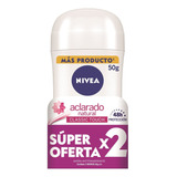 Oferta Desodorate Nivea Aclarado Natural Barra X 2und X 50g