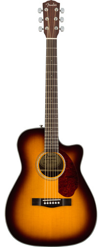 Guitarra Fender Cc-140sce Electroacustica Concierto Estuche