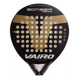 Paleta Padel Vairo 8.3 Bomber Gold Carbono Profesional 